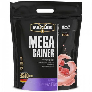 MAXLER, Mega Gainer, 4540 г (60 порций)