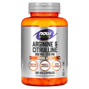NOW, Arginine & Citrulline