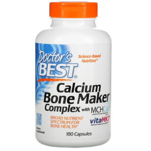 Doctor's Best, Bone Maker, 180 капс (60 порций)
