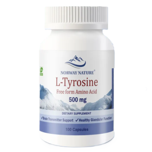 Norway Nature, L-Tyrosine 500 мг, 100 капс (100 порций)