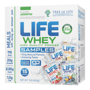TREE OF LIFE, Life Whey Samples Box, 450 г, вкус