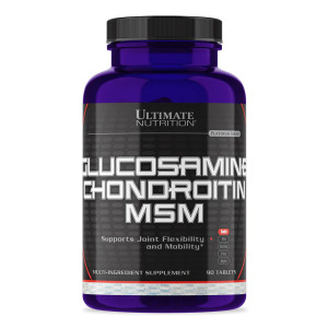 Ultimate Nutrition, Glucosamine & Chondroitin & MSM, 90 табл (30 порций)