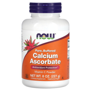 NOW, Calcium Ascorbate, 227 г (203 порции)