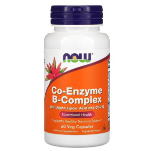NOW, Co-Enzyme B-Complex, 60 капс (30 порций)