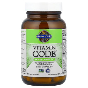 Garden Of Life, B complex, 60 капс (30 порций)