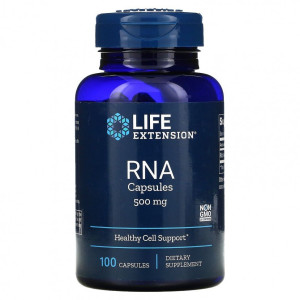 Life Extension, RNA 500 мг, 100 капс (100 порций)
