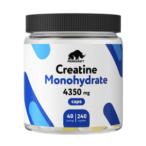 Primekraft, Creatine Monohydrate, 240 капс (40 порций)