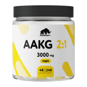 Primekraft, AAKG 2:1, 240 капс (48 порций)
