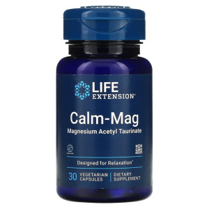 Life Extension, Calm-Mag Magnesium Acetyl Taurinate, 30 капс (30 порций)