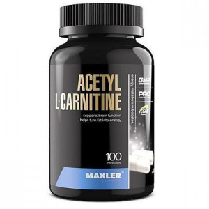 MAXLER, Acetyl L-Carnitine DE, 100 капс (100 порций)