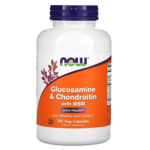 NOW, Glucosamine Chondroitin MSM