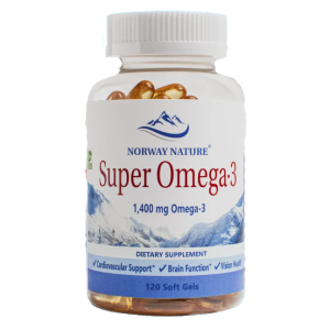 Norway Nature, Super Omega-3, 120 софтгель (60 порций)