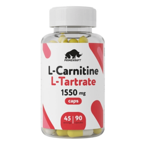 Primekraft, L-Carnitine L-Tartrate, 90 капс (45 порций)