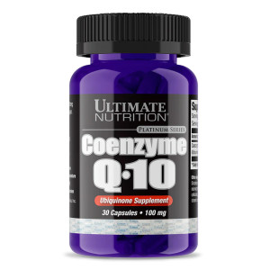 Ultimate Nutrition, Coenzyme Q10 100 мг, 30 капс (30 порций)
