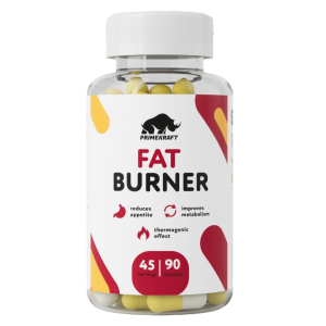 Primekraft, Жиросжигатель Fat Burner, 90 капс (45 порций)