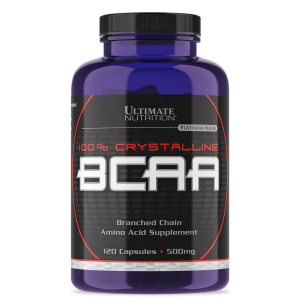 Ultimate Nutrition, 100% Crystalline BCAA, 120 капс