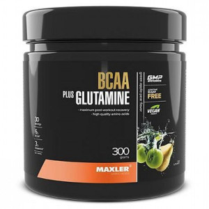 MAXLER, BCAA + Glutamine, 300 г (30 порций)