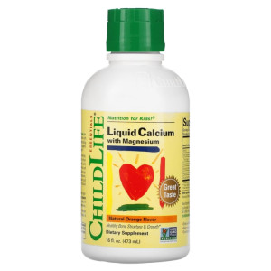 ChildLife, Calcium with Mg, 473 мл (95 порций)