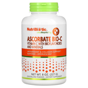 NutriBiotic, Ascorbate Bio-C, 227 г
