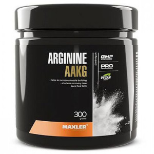 MAXLER, Arginine AAKG, 300 г (60 порций)