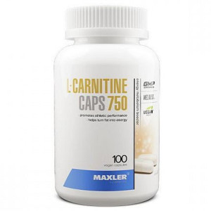 MAXLER, L-Carnitine 750 мг, 100 капс (100 порций)