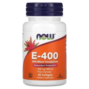 NOW, E-400 Mixed Tocopherols
