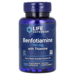 Life Extension, Benfotiamine, 120 капс (120 порций)
