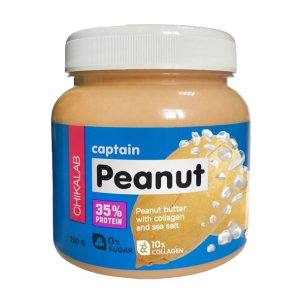 CHIKALAB, Паста арахисовая с морской солью, 250 г