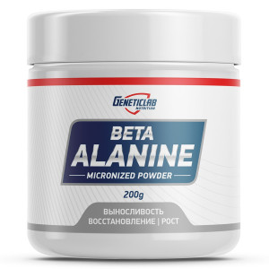 Geneticlab, Beta Alanine, 200 г (40 порций)